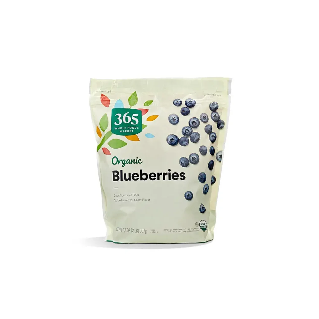 365 by Whole Foods Market Organic Blueberries, 32 Ounce, (Frozen)